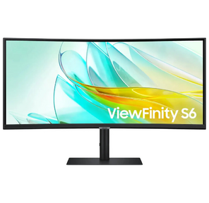 Монитор 34" SAMSUNG S34C650UAI ViewFinity S6 S65UC UWQHD Black  (VA,  3440x1440,  HDMI+DP+Type C,  USB Hub,  LAN,  KVM,  5 ms,  178° / 178°,  350 cd / m,  3000:1,  100Hz,  Curved 1000R)