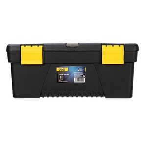 Ящик для инструментов Deli DL432414 355 х 180 х 150 мм Размер: 14 дюймов. Материал: полипропилен.