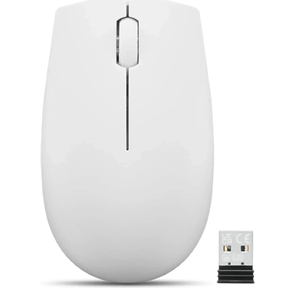 Мышь Lenovo 300 Wireless Compact светло-серый оптическая 1000dpi беспров.  (GY51L15677)