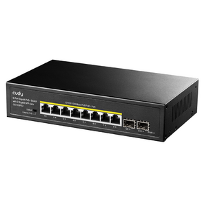 Коммутатор Cudy GS1008PS2  (L2) 8x1Гбит / с 2SFP 8PoE+ 120W неуправляемый
