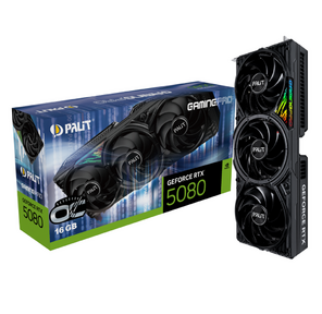 Видеокарта Palit RTX5080 GAMINGPRO OC 16GB GDDR7 256bit 3xDP HDMI 3FAN RTL