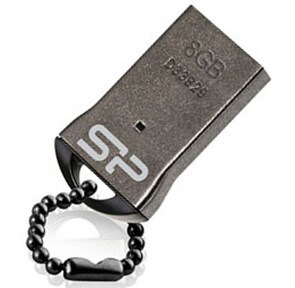 8192Mb Silicon Power Touch T01,  USB 2.0,  Черный