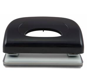 KW-trio Dolphin 091X9BLACK,  Дырокол до 10 листов,  цвет черный