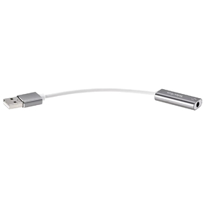 Переходник аудио USB2.0 (M)-->3.5мм F  (гнездо) Telecom  0.1м <TA316U>