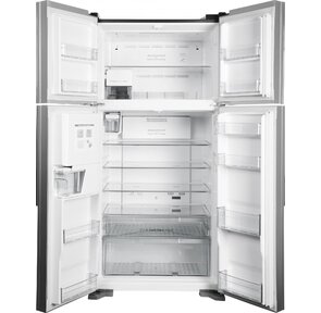 Холодильник Hitachi R-W660PUC7X GS 2-хкамерн. серебристый стекло