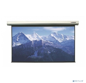 LUMIEN Master Control LMC-100135 211x366 см  (162"),  рабочая область 201х358 см,  Matte White FiberGlass,  верхн. черная кайма 35 см,  черн. кайма по периметру 4 см 16:9