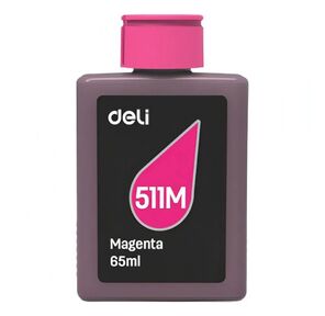 Чернила водорастворимые Deli 511M-EA1 пурпурный 65 мл