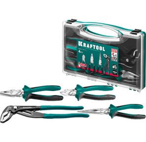 Набор губцевого инструмента KRAFTOOL 4 шт