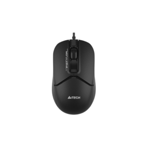 Мышь A4Tech Fstyler FM12 черный оптическая  (1200dpi) USB  (3but)