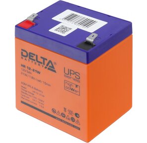 Батарея Delta HR 12-21W Battery replacement APC RBC30, RBC43, RBC44, SYBT2,  12B,  5Ач,  90мм / 101мм / 70мм