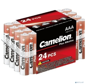 Camelion  LR03 Plus Alkaline PB-24  (LR03-PB24,  батарейка, 1.5В)