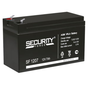 Аккумуляторная батарея Delta SF 1207 напряжение  12 / 7В,  емкость 151х65х100Ач  (47х47х101mm)