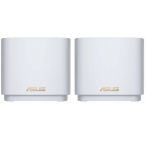 ASUS XD5  (W-1-PK) /  / 2 access point,  802.11b / g / n / ac / ax,  до 574 + 1201Mbps,  2, 4 + 5 gGz,  white ; 90IG0750-MO3B40