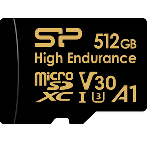 Флеш карта microSDXC 512GB Silicon Power SP512GBSTXDV3V1H Superior V30 A1 + adapter