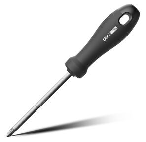 Двухсторонняя отвертка ";Home Series"; Deli HT1055 SL5+PH1 Длина жала 100мм Эксклюзивный дизайн. Рукоятка из высококачественного софттач пластика