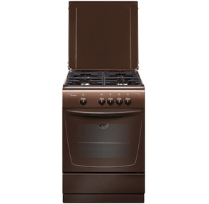 Плита Газовая Gefest CG 60MC7 K83 коричневый  (металлическая крышка) реш.чугун
