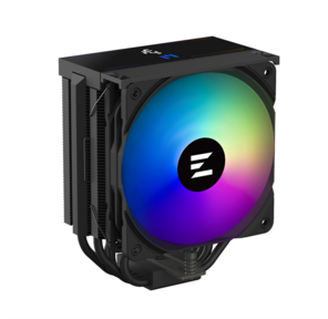 ZALMAN CNPS13X DS BLACK,  120mm FAN,  5 HEAT PIPES,  4-PIN PWM,  600-2000 RPM,  29, 7 DBA MAX,  HYDRO BEARING,  ARGB TOP COVER,  LIVE CPU TEMPERATURE DISPLAY,  FULL SOCKET SUPPORT