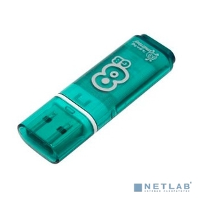 Smartbuy USB Drive 8Gb Glossy series Green SB8GBGS-G