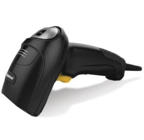 Сканер штрих-кодов /  HR52 Bonito 2D Handheld Reader,  CMOS Duo Near & Far range Mega Pixel imager with Laser Aimer ,  Black surface with 2 mtr. Straight dual port USB cable.