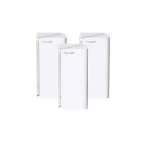 Tenda MX21 Pro  (3-pack) Трехдиапазонная гигабитная Wi-Fi Mesh система AXE5700,  2, 4 / 5 / 6 ГГц,  до 5665 Мбит / с,  3x1Гбит / с,  7 встроенных антенн