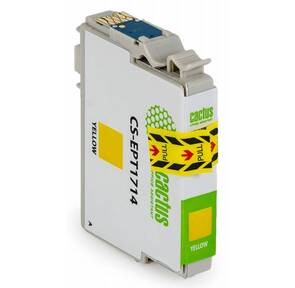 Cactus CS-EPT1714 Картридж струйный желтый для Epson XP-33 / 103 / 203 / 207 / 303 / 306 / 403 / 406  (10мл)
