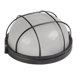 Iek LNPP0-1102-1-100-K02 Светильник НПП1102 черный / круг с реш.100Вт IP54  ИЭК