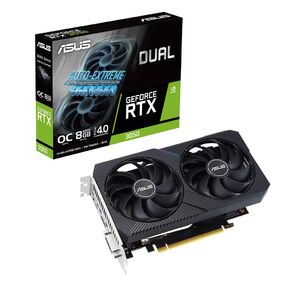 ASUS DUAL-RTX3050-O8G-V2 /  / RTX3050 DVI HDMI DP 8G D6; 90YV0GH6-M0NA00
