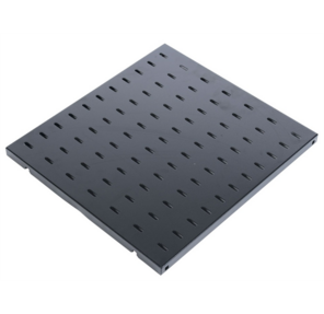 CMO СВ-45-9005 Полка стационарная нагр.:45кг. 19" 450мм черный  (упак.:1шт)