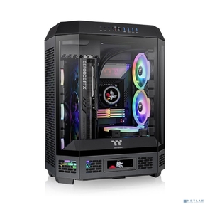 Корпус Thermaltake The Tower 600 черный без БП ATX 11x120mm 5x140mm 4xUSB3.0 audio bott PSU