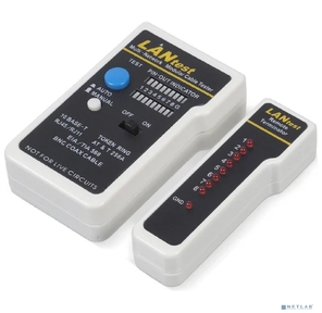 Cabeus HT-519CT Тестер для витой пары с переходниками для коаксиального кабеля
