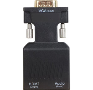 VCOM CA337A Переходник VGA (M)+audio+microUSB --> HDMI (F)1080*60Hz,  VCOM <CA337A>