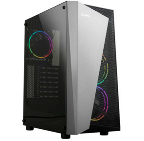 ZALMAN S4 Plus,  ATX,  BLACK,  WINDOW,  1x5.25",  4x3.5",  1x2.5",  2xUSB2.0,  1xUSB3.0,  FRONT 2x120mm,  REAR 1x120mm