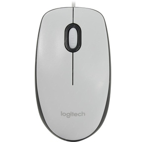 Мышь Logitech M100 WHITE USB EMEA ARCA CLAMSHELL