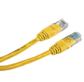 Hyperline PC-LPM-UTP-RJ45-RJ45-C5e-0.5M-LSZH-YL U / UTP,  Cat.5e,  LSZH,  0.5 м,  желтый