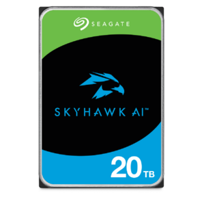 Seagate SkyHawk AI ST20000VE002 20TB,  3.5",  7200 RPM,  SATA-III,  512e,  256MB,  для систем видеонаблюдения
