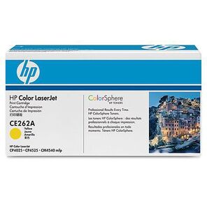 Желтый картридж HP Color LaserJet CE262A