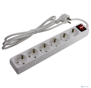 Сетевой фильтр Exegate SP-6-3G  (6 розеток,  3м,  евровилка,  серый)
