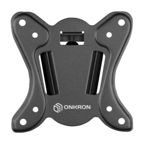 Кронштейн ONKRON /  10-32" макс. 100*100,  наклон 0º,  поворот 0º,  вес до 20кг,  черный