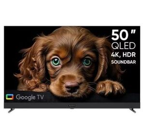 Topdevice 50" / UHD / VA-QLED / Smart GTV / 2-16Гб / БT / Саундбар / черный