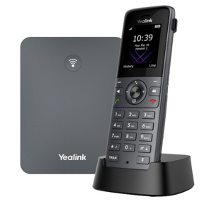 YEALINK DECT-трубка Yealink W73P DECT  (база W70B+трубка W73H) до 10 SIP-аккаунтов,  до 10 трубок на базу,  до 20 одноврем. Вызовов