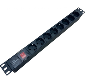Блок распределения питания NTSS NTSS-PDU-DA1015 гор.размещ. 8x базовые 10A C14