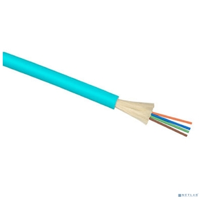 Cabeus TB-A-4-08T-E-K-LSZH-IN-25 Кабель волоконно-оптический 50 / 125  (OM3) многомодовый,  8 волокон,  плотное буферное покрытие  (tight buffer),  для внутренней прокладки  (-25C ~ +50),  LSZH,  голубой