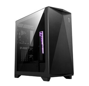Корпус MSI MPG GUNGNIR 300P AIRFLOW 2xUSB 3.2 Gen 1,  1xUSB 3.2 Gen2 Type-C,  4x120mm PWM black Fan,  1x80mm Fan,  2x 6015 Fan,  MPG PCI-E 4.0 X16 RISER CABLE,  Tempered Glass Window