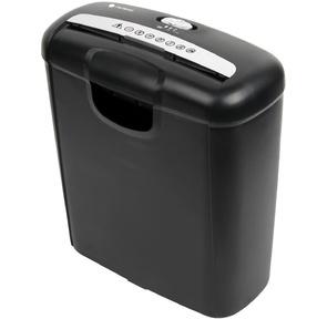 Шредер Heleos УД10-2 черный  (секр.Р-2) ленты 8лист. 10лтр. скобы пл.карты