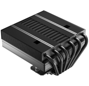 Кулер для процессора ID-COOLING IS-77-XT BLACK LGA1851 / 1700 / 1200 / 115X / AM5 / AM4 низкопрофильный высота 77mm  (18шт / кор,  TDP 150W,  PWM,  6 тепл.трубок + медная база,  FAN 120mm) BOX