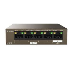 IP-COM G1105PD-5-портовый гигабитный коммутатор PD с 4 портами PoE