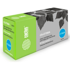 CACTUS CF360A Тонер Картридж CS-CF360A для HP CLJ M552dn / M553dn / M553N / M553x  (6000стр.),   черный