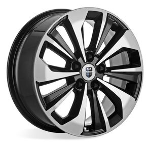 Легковой диск КиК 7, 0 / 17 5*114, 3 Алмаз черный