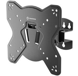 Кронштейн ONKRON /  17-42'' макс 200*200 мм,  наклон -+ 8?,  поворот: 45°,  от стены 85 мм,  макс вес 35кг,  черный