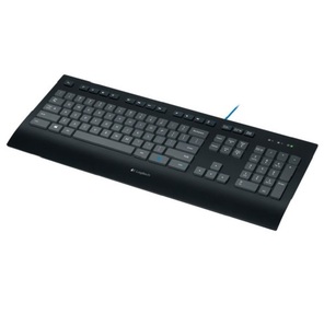 Клавиатура Logitech K280e,  водостойкая,  104кл.,  USB проводная,  черный